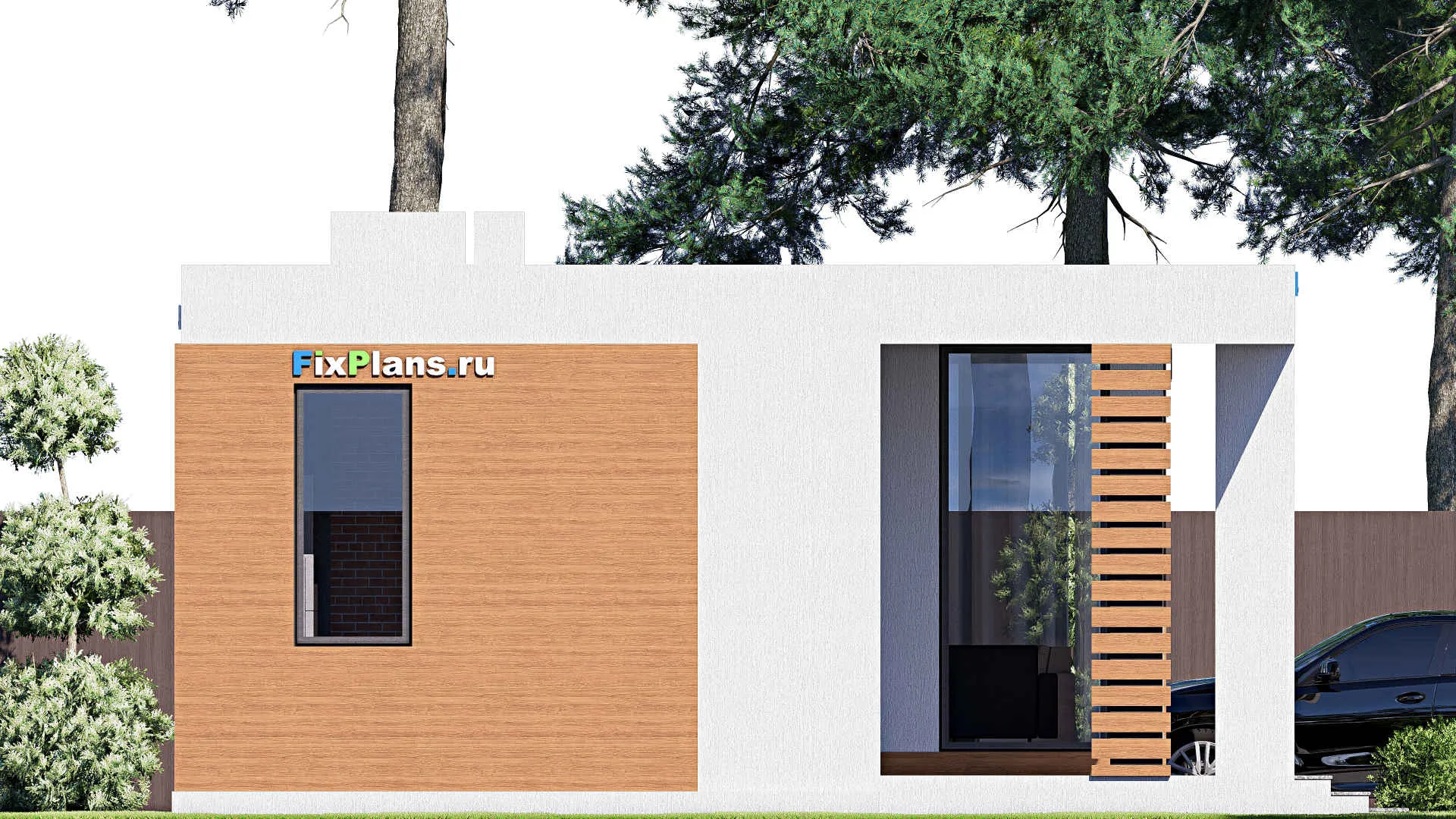 F-20429 - Проект бани 9 на 9, площадью 60 м² 